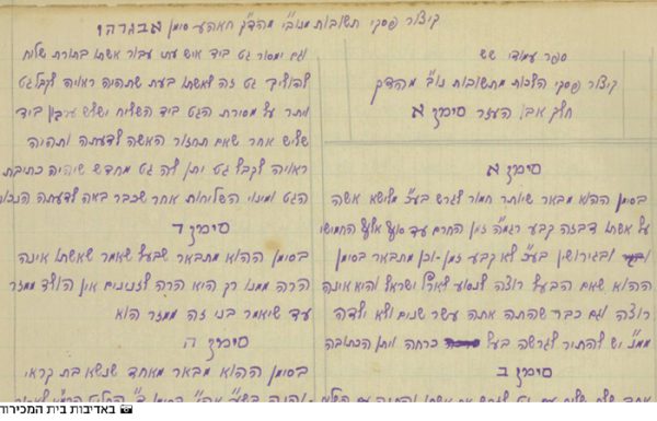 הרב של החלוצים